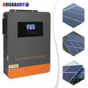 3200W 24V Hybrid Solar Inverter Charger Pure Sine Wave MPPT Solar Controller 80A