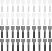 Hook and Loop Cable Ties, 40 Pcs Self-Adhesive Cord Organizers, Reusable Sticky-Back Cable Straps for Home, Office, Kitchen, Workshop - Flexible, Strong Adhesive, Easy to Adjust