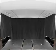 Car Divider Privacy Curtains, Sun Shade Side Window Covers, Car Window Cover Detachable Car Seat Partition Curtain Car Camping Curtains Privacy Protection Curtains for Travel Camping Nap Sleeping
