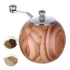 Wood Hand Pepper Grinder Mini Ceramic Core Grinder Pepper Salt BBQ kitchen tool