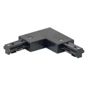 Right Angle Track Joiner in Black