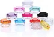 Aliotech 10Pcs Empty Cosmetic Containers round Cosmetic Sample Pots Jars Make...