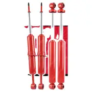 Front + Rear KYB SKORCHED 4'S 4WD Shock Absorbers for TOYOTA Hilux GGN25 KUN26