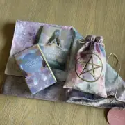 The Starchild Tarot Cards, Guide Book Gift Set, With Tarot Bag and Cloth