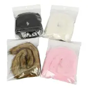SM VIP Furry Fox Long Tail Butt Plug - # White 1pc