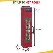 ProPik Wrapping Paper Storage Bag with Pocket and Handles Including Hanging Loop
