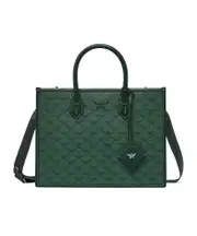MCM Himmel Logo Detailed Medium Tote Bag One size Green