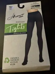 Hanes Womens EcoSmart Seasonless Control-Top Tights Small