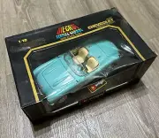 Bburago 1/18 CHEVROLET CORVETTE 1957 Die-Cast Mint in Boxed NEW NIB 3024 BLUE