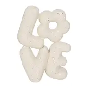 Willow & Silk Polyresin 18.5cm 'Love' Plaque Sign Table/Shelf Ornament/Decor