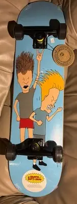 Beavis and Butthead Skateboard Mike Judge 2021 Viacom Kryptonics 31” New Sealed