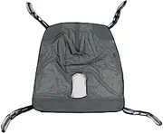 Bariatric Heavy Duty Full Body Mesh Commode Patient Lift Sling, 600lb Weight Capacity (Extra Large)