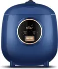 Bear Mini Rice Cooker 2 Cups Uncooked, 1.2L Portable Non-Stick Small Travel Rice