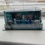 Disney Store Frozen Figurine Playset Anna Elsa Olaf Sven Hans Kristoff New