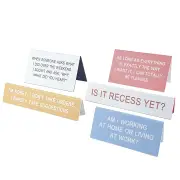 Office Fun Desk Sign Collection
