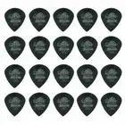 20 x Jim Dunlop Tortex Jazz 3 Pitch Black 1.0mm Guitar Picks III Free Post