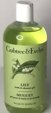 Crabtree & Evelyn Lily Bath & Shower Gel 16.9 FL OZ