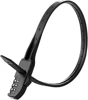 QSTDGVPW Bicycle Lock, Zip Tie Lock, Practical Bike Cable Lock, 3 Digit Combination Bike