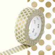 Masking Tape MT Peas Gold - Dot Gold