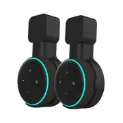 Outlet Wall Mount Holder, Speaker Mount for Echo Dot 3, Smart Speaker C-Black