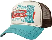 [Stetson] Patrol Trucker Cap Men/Women - Cotton Baseball Cap - Adjustable Peaked Cap - Peaked Cap with Mesh Insert - Trucker Cap Winter/Summer - Cap Curved Brim