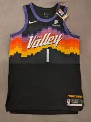 Nike Authentic Phoenix Suns Devin Booker (2021-22 City) Size M (44) The Valley