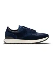 [Aquila] Circuit Suede Sneakers in Navy