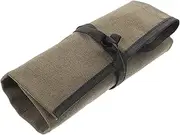 Angoily Roll up Pouch Tool Bag Spanner Organizer for Art Supplies Woodworking and Electronics