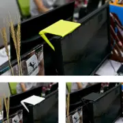 Computer Monitor Riser Desktop Stand ABS TV Rack Display Shelf Storage Desk