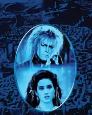 Labyrinth 1986 Jennifer Connelly David Bowie classic poster artwork 8x10 photo
