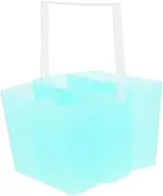 TEMPNAP Brush Washing Bucket Detachable Watercolor Brush Cleaner Compact Design with Handle Multifunctional Paint Storage for Artists for Watercolor and Paint Rinsing