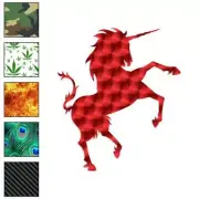 Unicorn, Vinyl Decal Sticker, 40 Patterns & 3 Sizes, #710