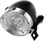 UPKOCH Retro LED Bike Front Light Vintage Bicycle Lamp for Night Cycling Durable Safety Bike Light Easy to Install Essential Cycling Accessory for Enhanced Visibility