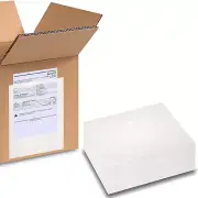 6" x 9" No Print Clear Packing List Envelopes Plain Face Backside Load 1000 Pcs