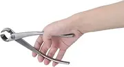 Bonsai Branch Cutter, 7 Inch Stainless Steel Seamless Cutting Concave Knob Cutter, Tree Branch Cutter for Landscape and Garden Modeling