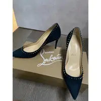 在飛比找蝦皮購物優惠-Christian Louboutin 紅底鞋 37號 墨綠