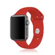 NewBee WAT-NB-38RDG2 Sports Silicone Bracelet Strap Band For Apple Watch IWatch 38/40mm Red