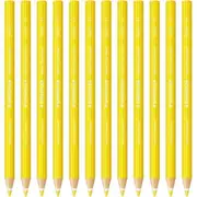 Staedtler Noris Club Maxi Learner Coloured Pencils Yellow Pack 12