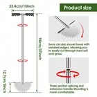 Lawn Edger Manual Half Moon Edging Shovel 37inch Long Handle Garden Lawn GoRTA