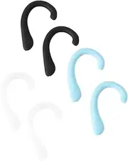 Veemoon Universal Silicone Earmuffs 3 Pack Covers Ear Protection Hook Fit for Adult and Boys and Girls Ears Random