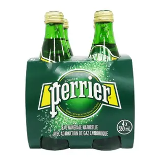 【Perrier 沛綠雅】氣泡天然礦泉水330mlx24入/箱