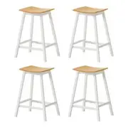 Artiss 4x Bar Stools Wooden Chairs Oak