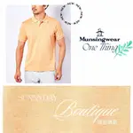 MUNSINGWEAR 日本製企鵝 【ONE THING】經典短袖POLO衫(淡橙色)