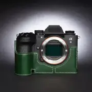 Handmade Real Leather Camera Half Case Bag Cover Protect Fit For Sony A9iii A9M3