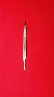 Dental, Surgical Scalpel Handle Blade Handle Holder # 3 & # 4 two in one Double