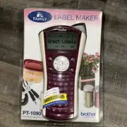 Brother Label Printer Maker PT-1090 Electronic P-Touch Sealed New In Package