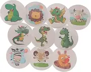 Ciieeo 10 Sheets Cute Training Sticker Toilet Targets for Potty Training Boys Toilet Training Sticker Toilet Seat Training Sticker Potty Training Decal Potty Sticker for Home