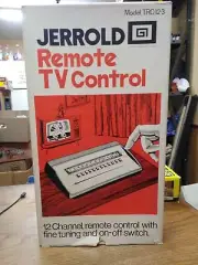 Vtg NOS Jerrold Remote TV Control Model TRC 12-3 12 Channel Fine Tuning On Off