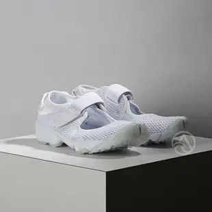 Nike Air Rift BR 女 黑白 忍者鞋 魔鬼氈 涼鞋 848386-001 848386-100