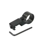 20mm 7/8 Inch Weaver Picatinny Rail 1" Ring Mount Adapter 90 Degree Offset Side